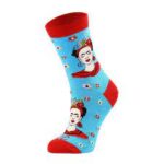 Frida Kahlo Socks Best Quality Cotton Blend with Cool Cute Colorful Casual Design